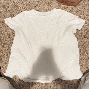 Old Navy White Short Sleeve Tee